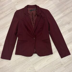 The Limited Maroon Blazer Size Small